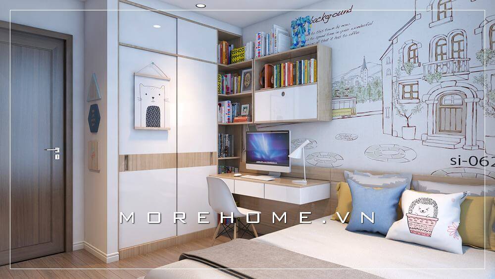 Tủ áo hiện đại kết hợp nhiều công năng